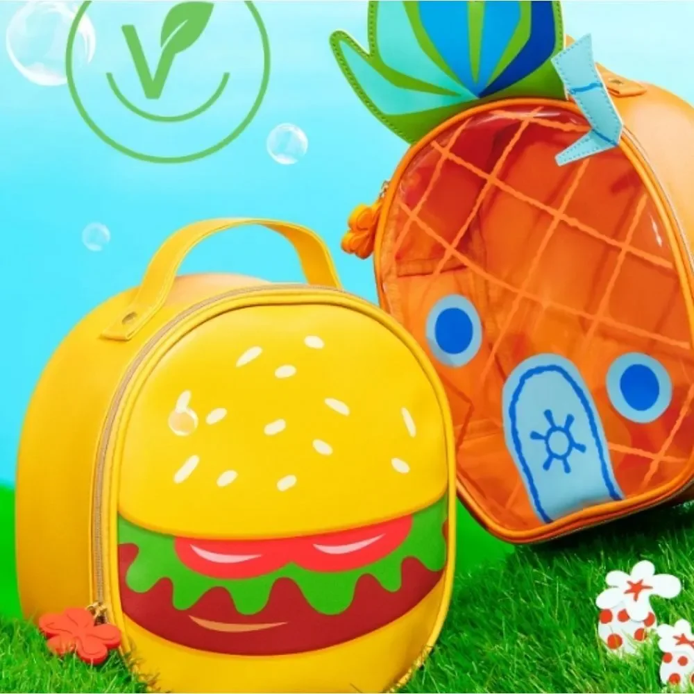 Wet-n-Wild X Spongebob Makeup Bag-‎ Krabby Patty Style